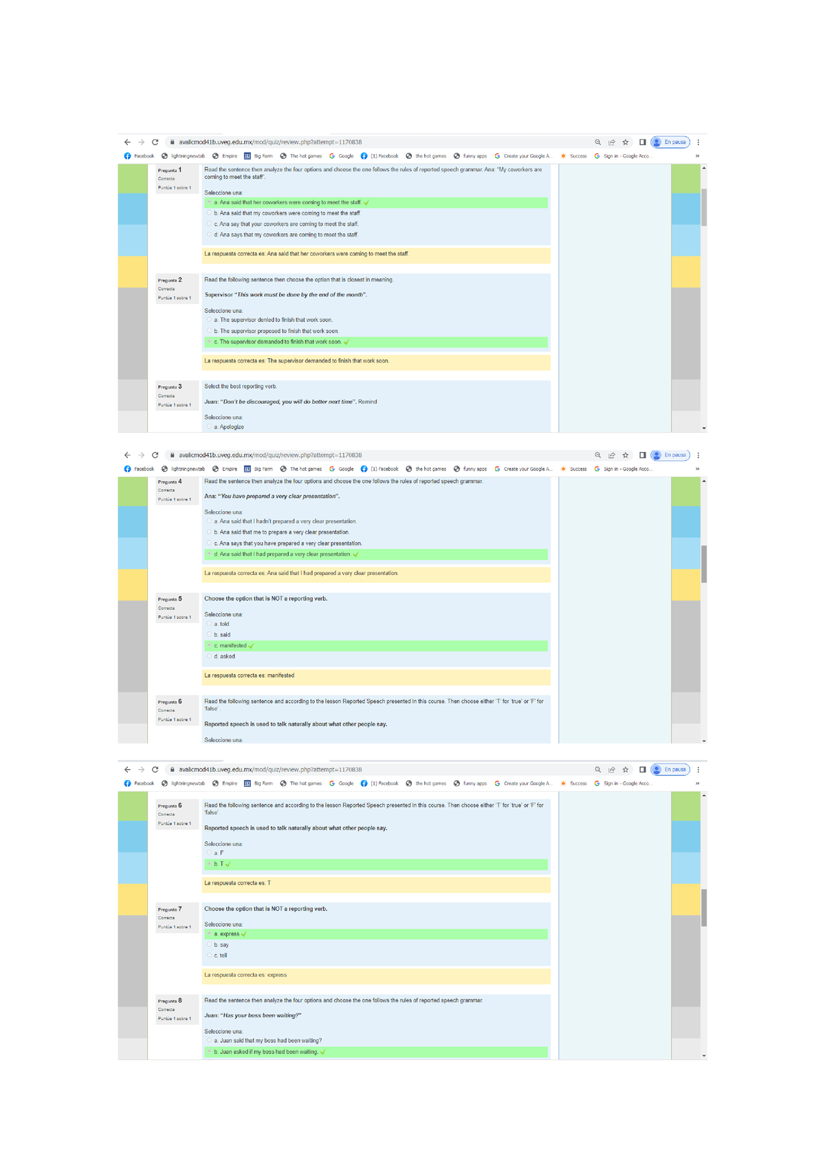 assignment 3 questionnaire unit 2 idioma extranjero iv