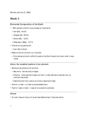 Week 11 PDF - Notes on week eleven of course - Wednesday, April 6, 2022 ...