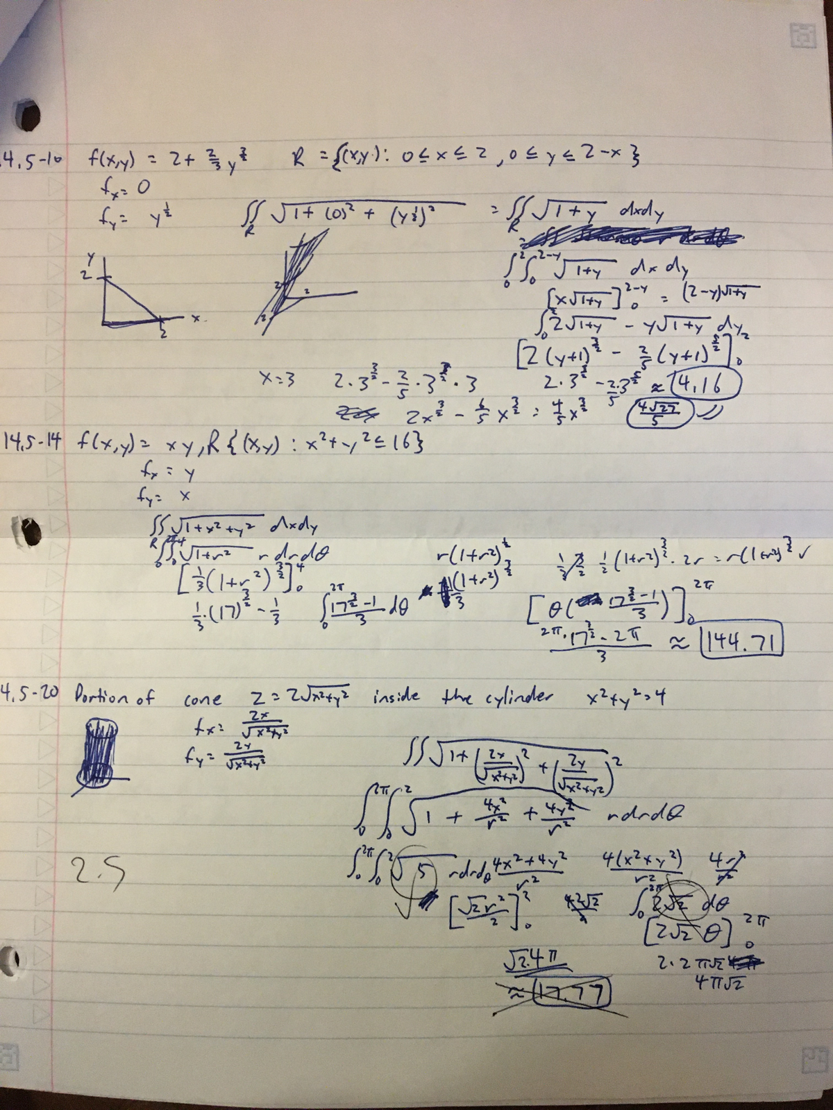 MAT203 14.5 Homework - MAT 203 - Studocu