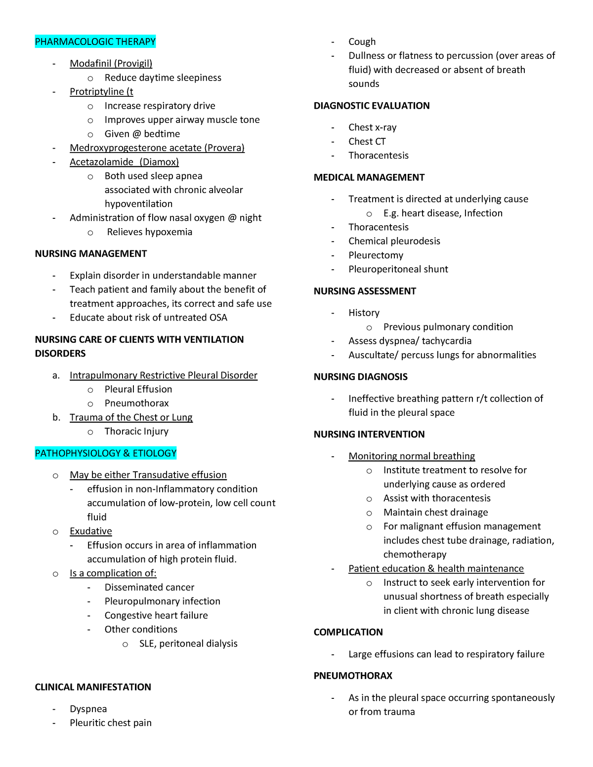 Pharmacologic- Therapy-medsurg - PHARMACOLOGIC THERAPY Modafinil ...