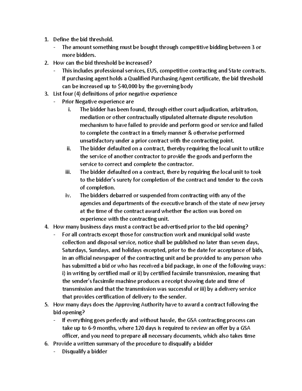 Homework#4-kaur - Homework - Define The Bid Threshold. The Amount 