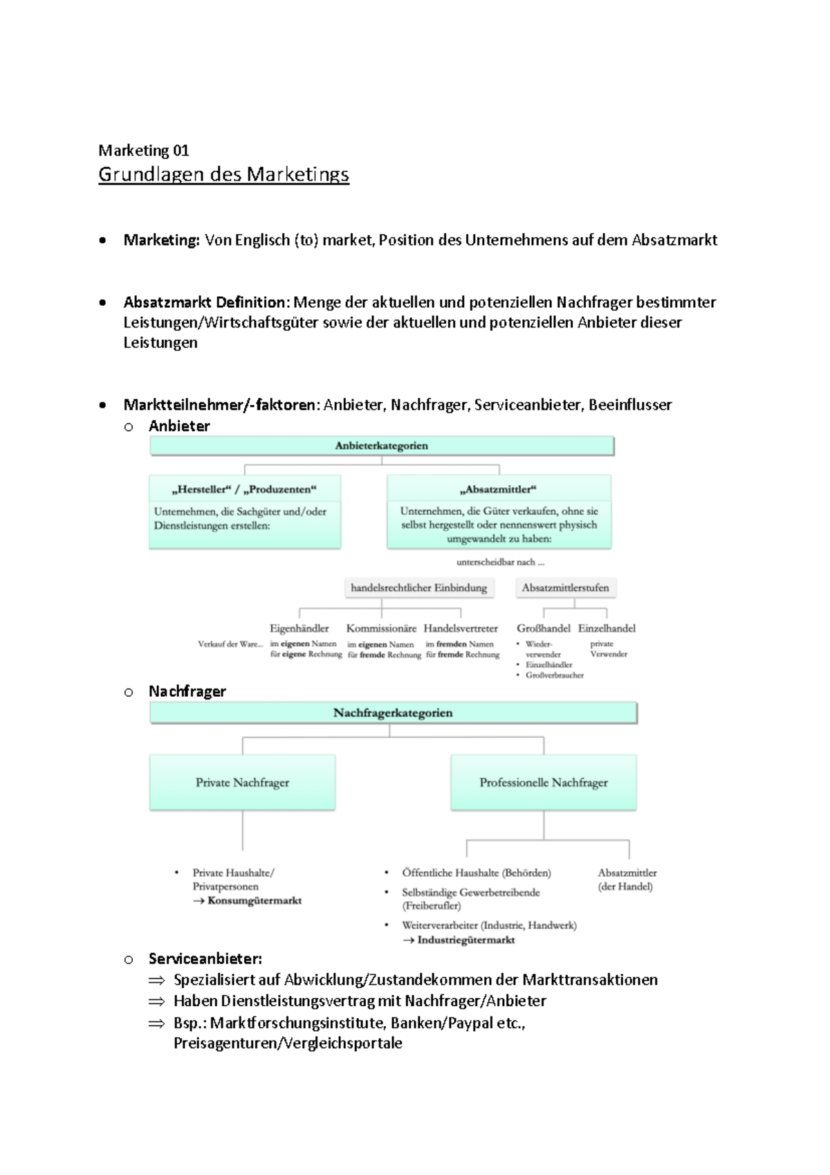 Marketing 01 Grundlagen Des Marketing - Marketing 01 Grundlagen Des ...