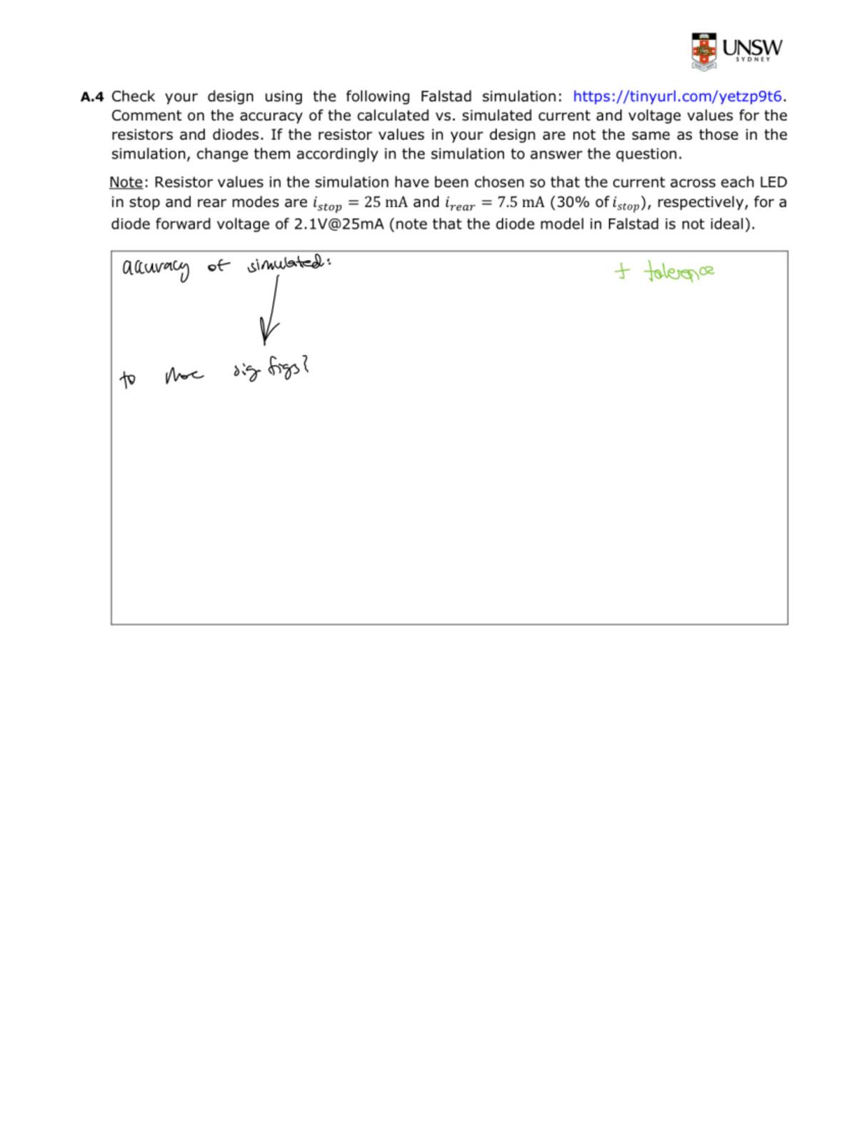 Lab 2 Pre-lab - Pre-lab Analytical Work - ELEC1111 - Studocu