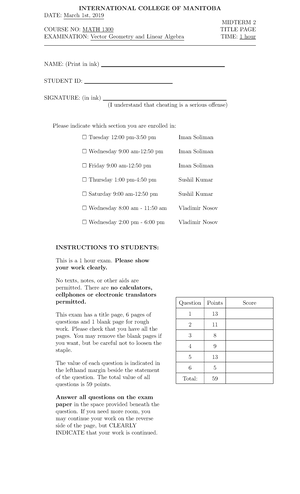 Problem Set 5 Winter 2021 Math 1300 UofM - MATH 1300 Problem Set 5 ...