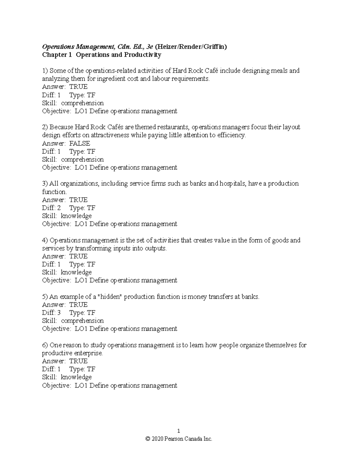 Sample/practice Exam Chapter-1- 2019, Questions And Answers ...