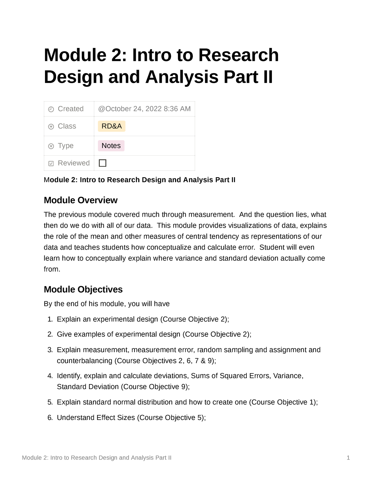 research design and analysis exam 2 quizlet