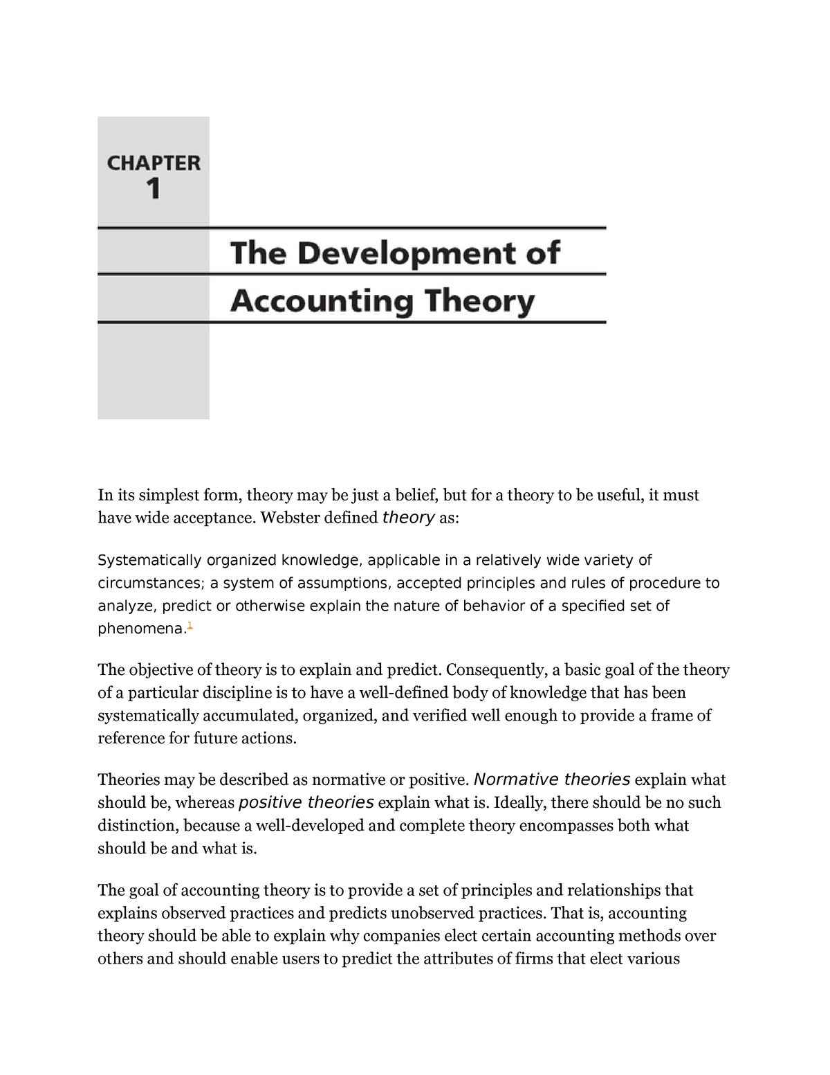 the-development-of-accounting-theory-in-its-simplest-form-theory-may