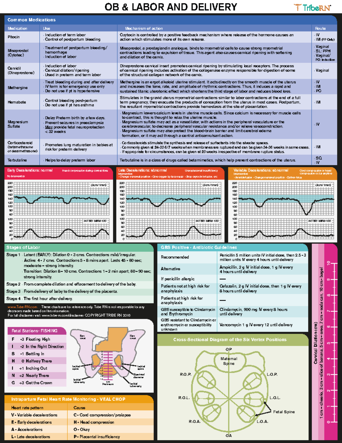 OB L D Key points summarized Intrapartum Fetal Heart Rate