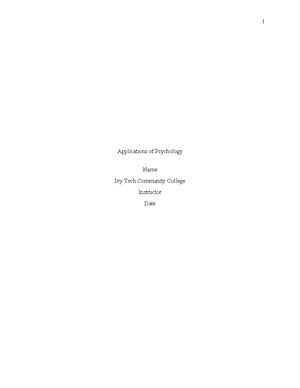 PSYC205 - How to write a case study - Writing a case study: The ...