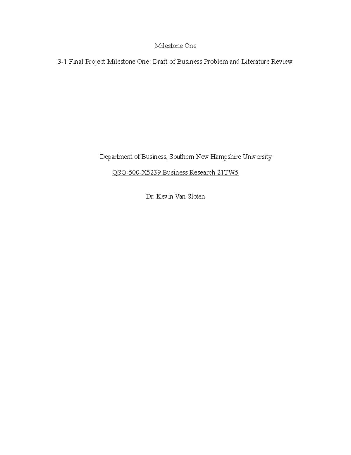 3 2 final project milestone one literature review draft