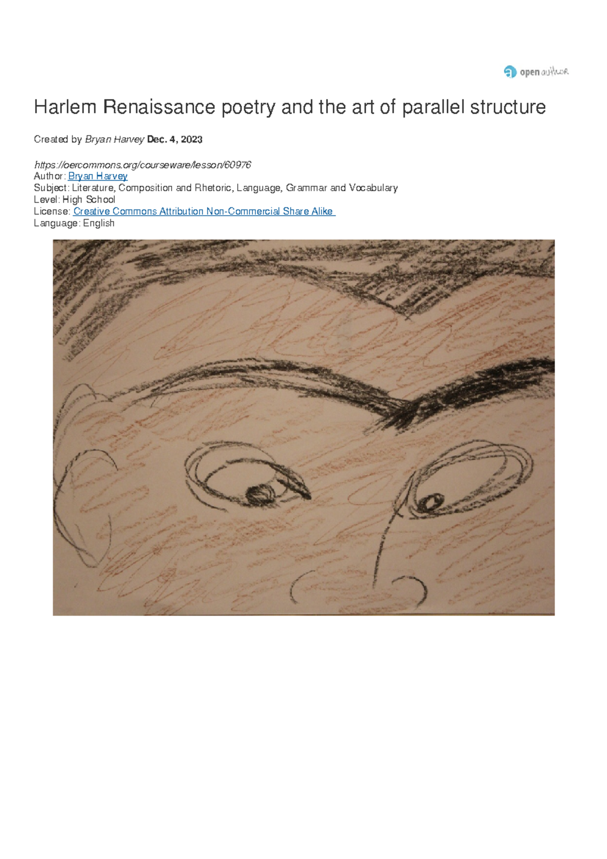 Harlem Renaissance poetry and the art of parallel structure - 4, 2023 ...