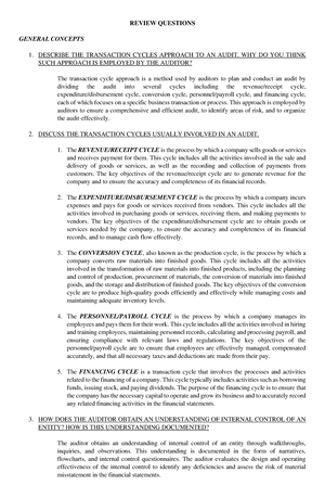 Sarbanes Oxley Act - Notes for course BSA - 1 1 The Sarbanes-Oxley Act ...