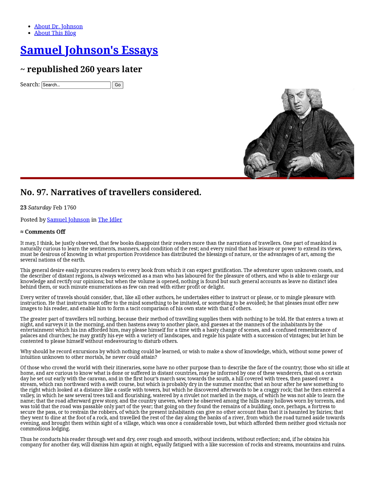 samuel johnson essays pdf