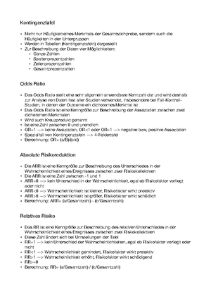 Statistik 1 Jahr Studocu
