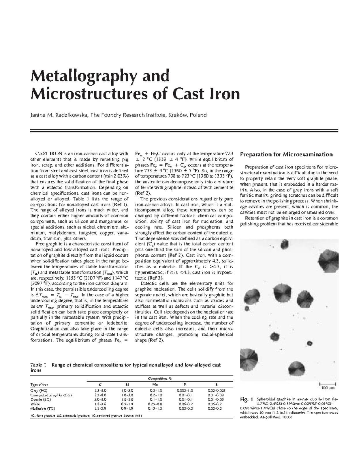 Microstructure - Conceptos microestructurales - Metallography and ...