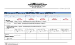 ARTS8 Q3 Module 1 - arts - Arts Quarter 3 – Module 1 Elements and ...