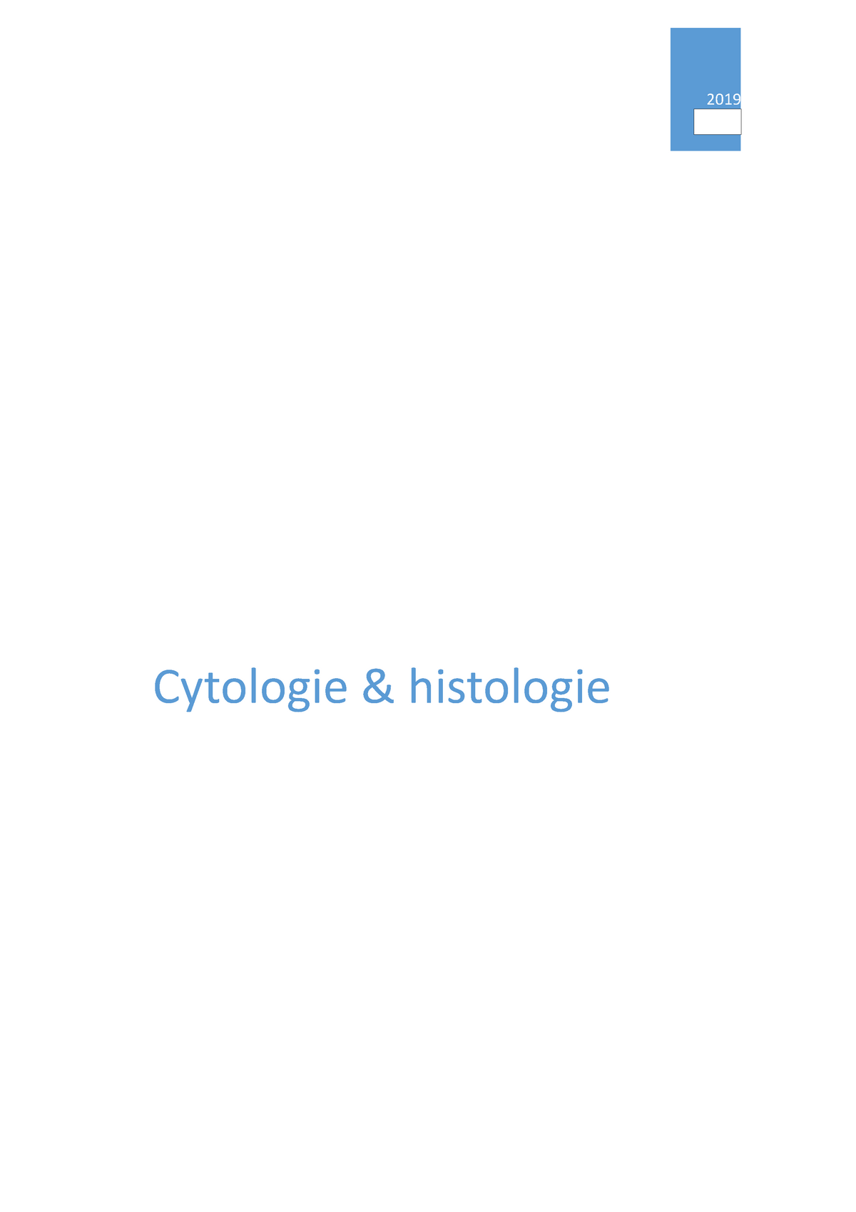 Histologie En Cytologie Universiteit Gent Cytologie And Histologie 2019