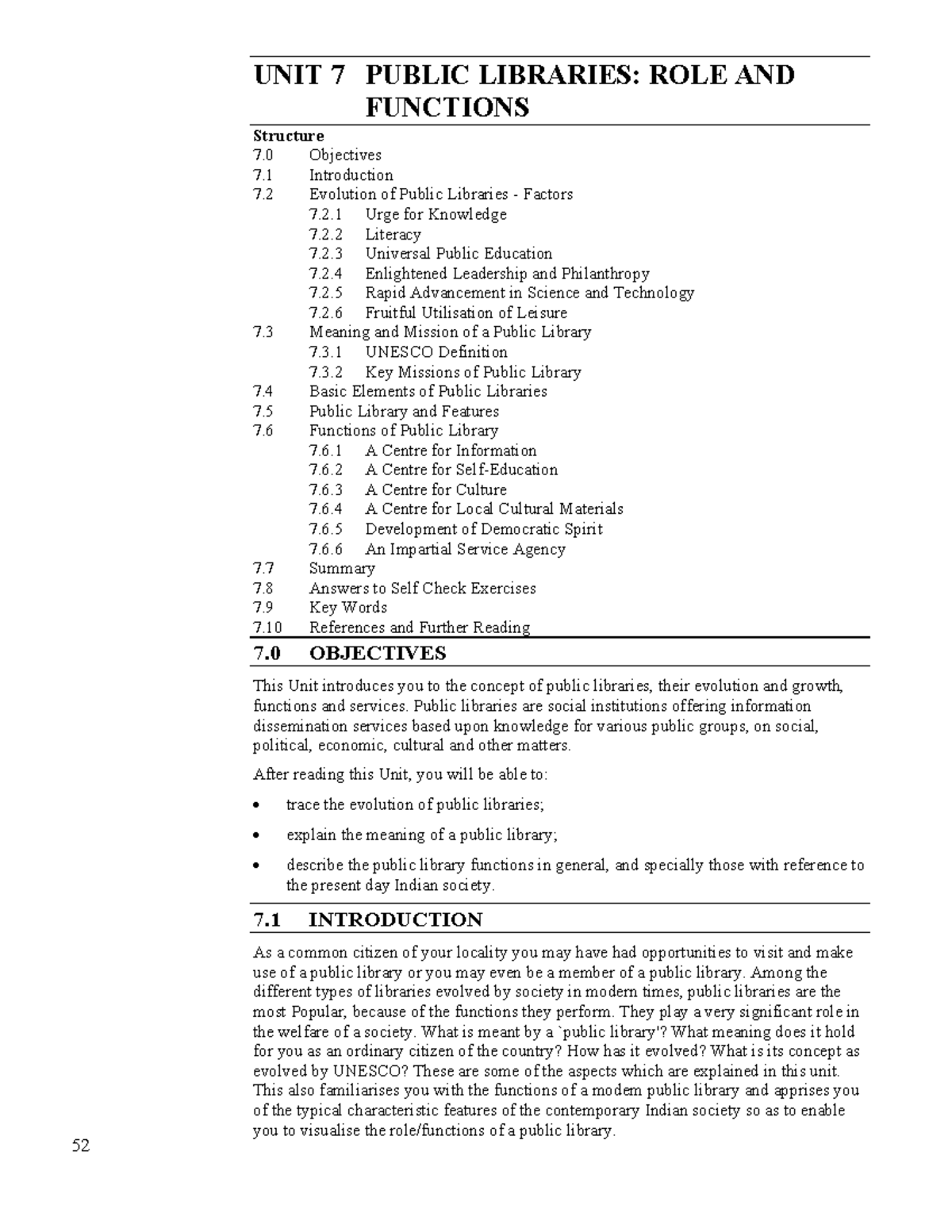 Block2 BLIS01 Unit7 Different types of Libraries and Their Functions UNIT 7 PUBLIC