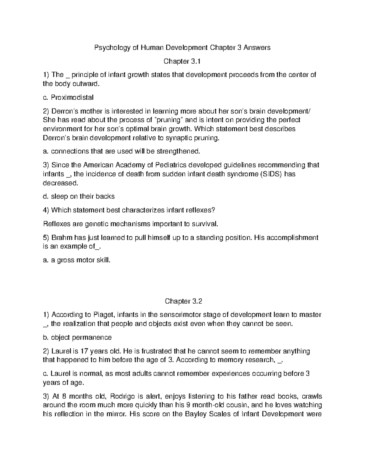 psychology-of-human-development-chapter-3-answers-the-principle-of