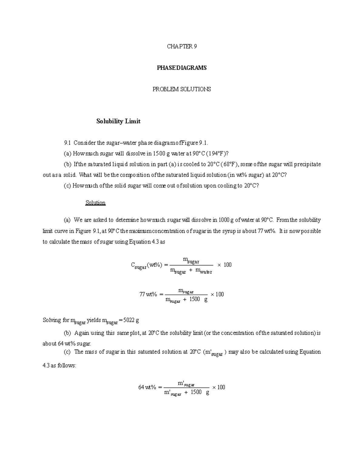 Ch09 Solution Manual Material Science And Engineering 8th Edition ...