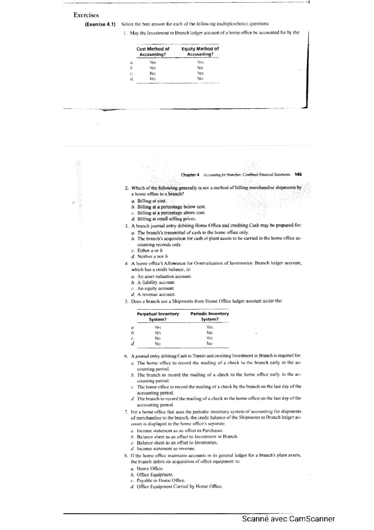 Accounting BOOK MCQ Questions + Answers Accounting Information System