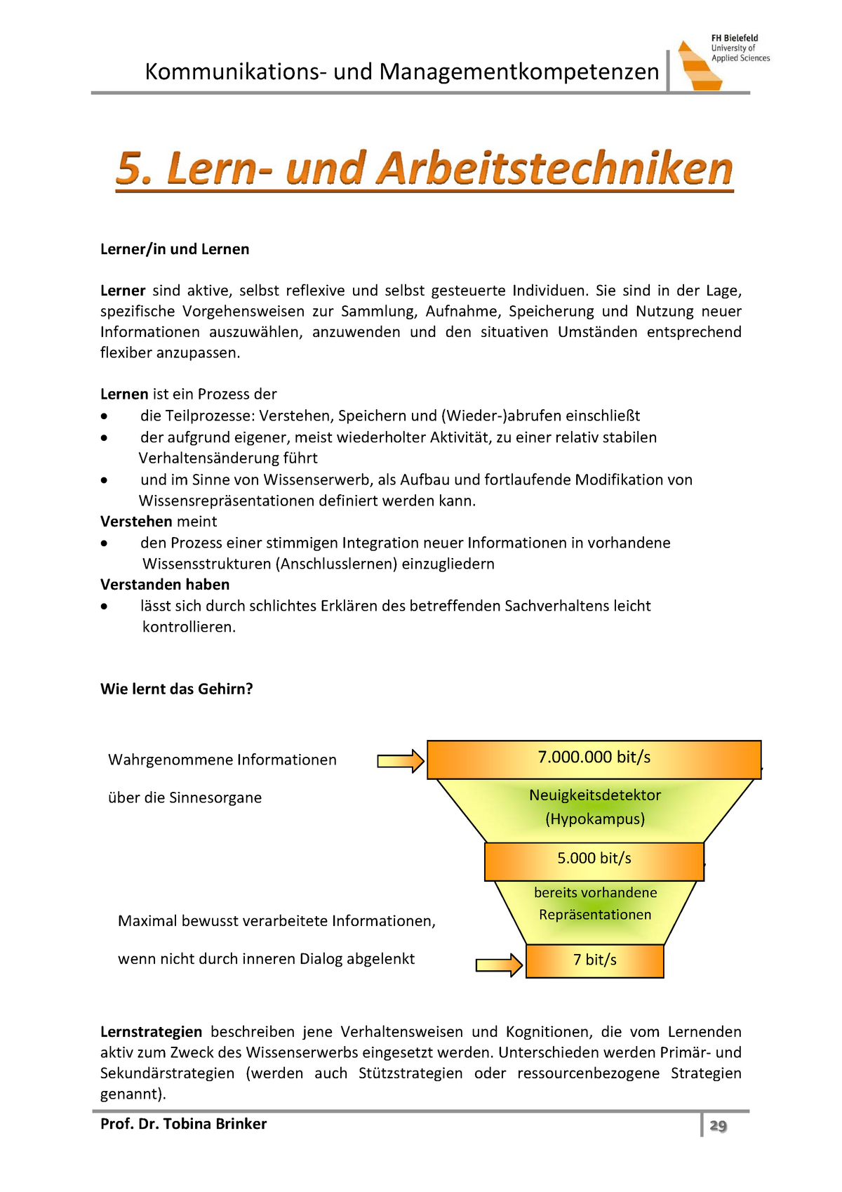 Lerntechnik-2015 - Zusammenfassung Kommunikations- Und ...