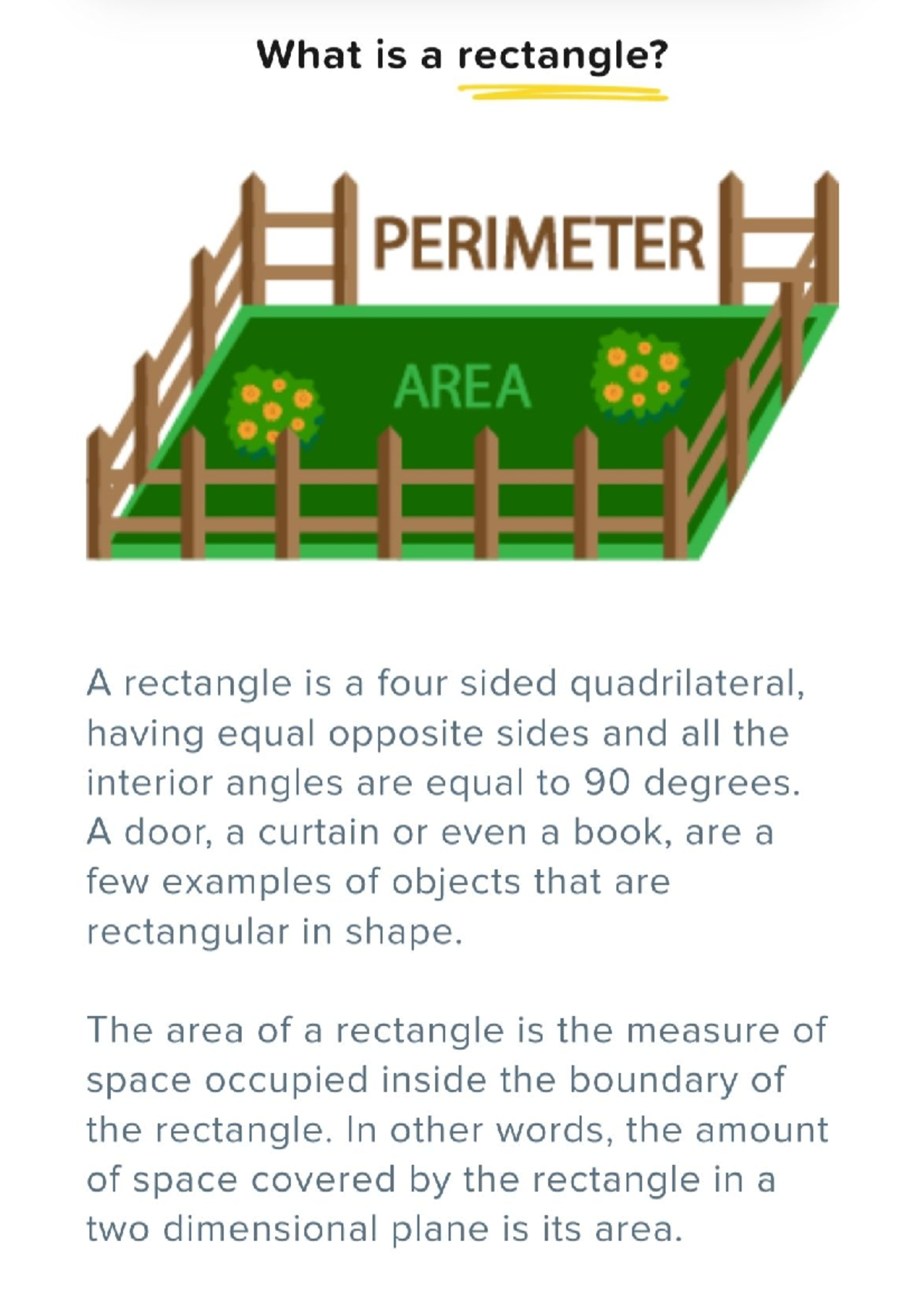 Rectangle - Its practical material - T.Y.B.Sc Physics-Mathematical ...