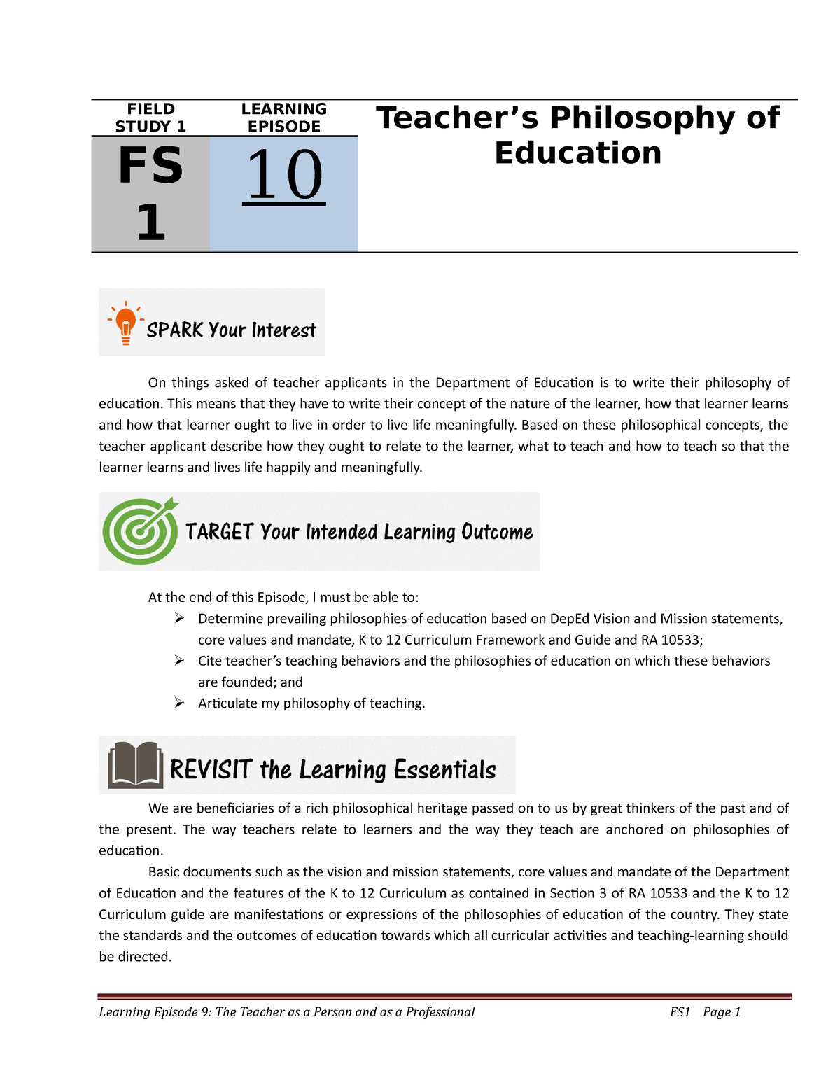 field-study-1-e10-on-teachers-philosophy-of-education-field-study-1