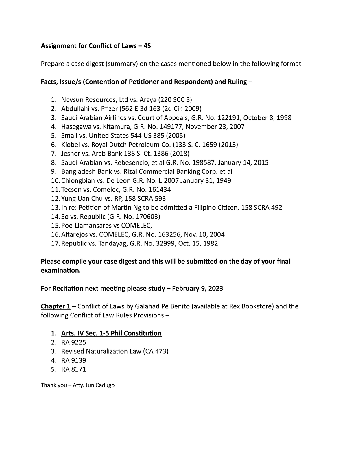 1st-assignment-for-conflict-of-laws-1-assignment-for-conflict-of