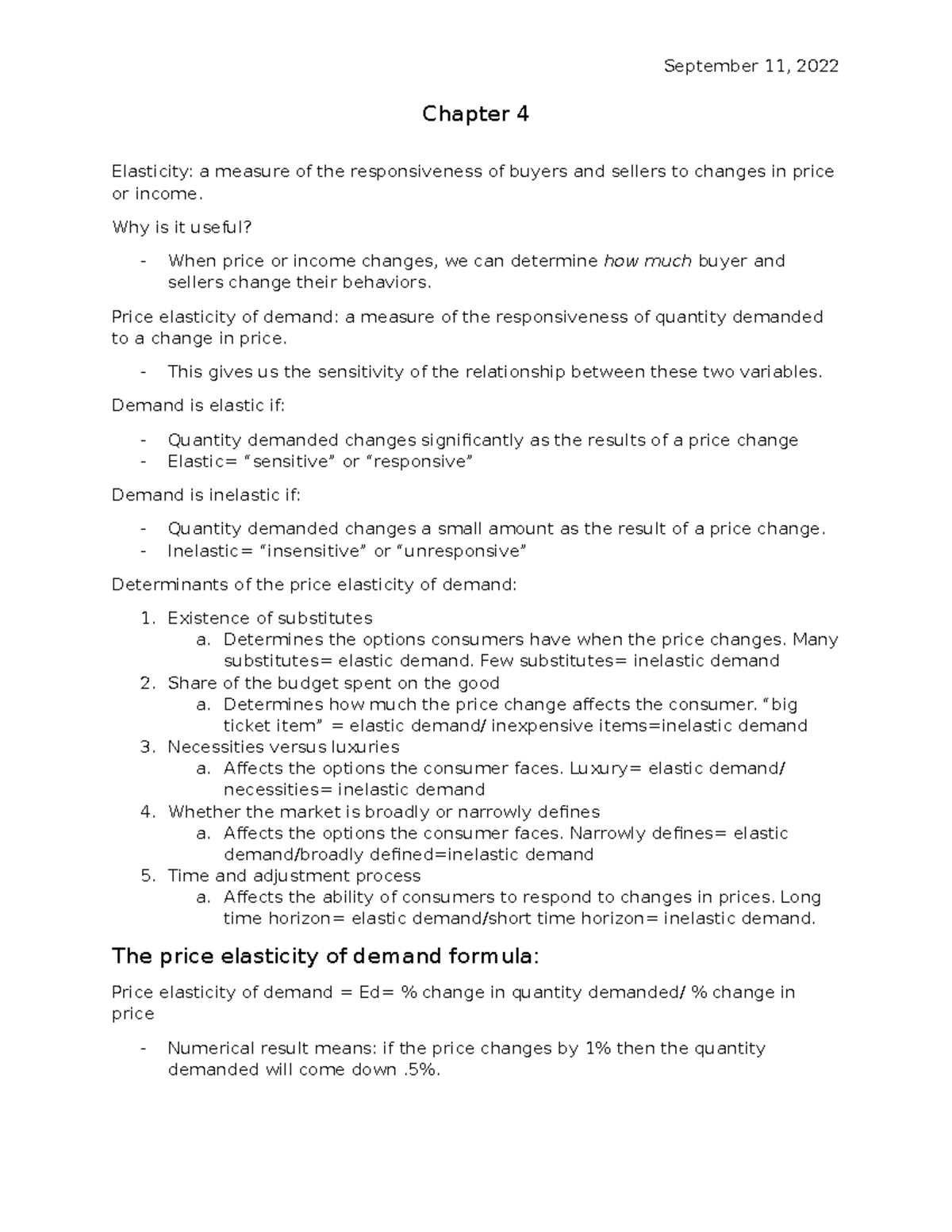 Chapter 4 - lecture notes about independent and dependent variables ...