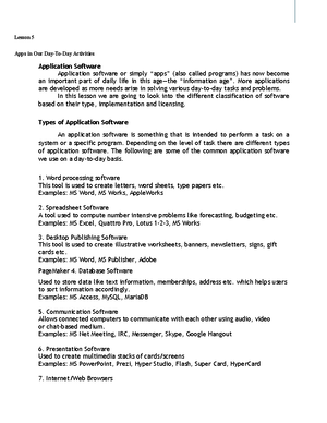 Module 3 Lesson 1 Information control and privacy - Lesson 1 ...
