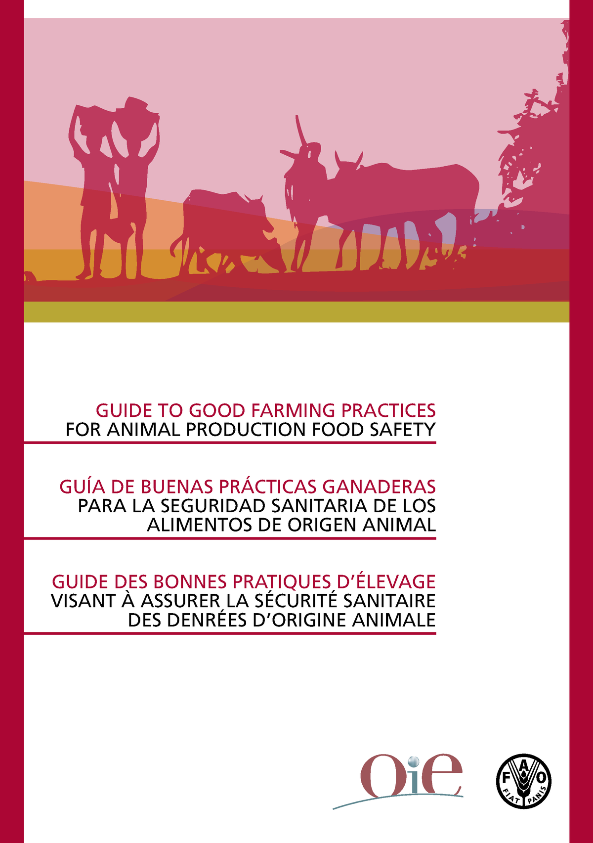 Animal health PRODUCTION IN AN ANIMAL LIFE - GUIDE TO GOOD FARMING  PRACTICES FOR ANIMAL PRODUCTION - Studocu