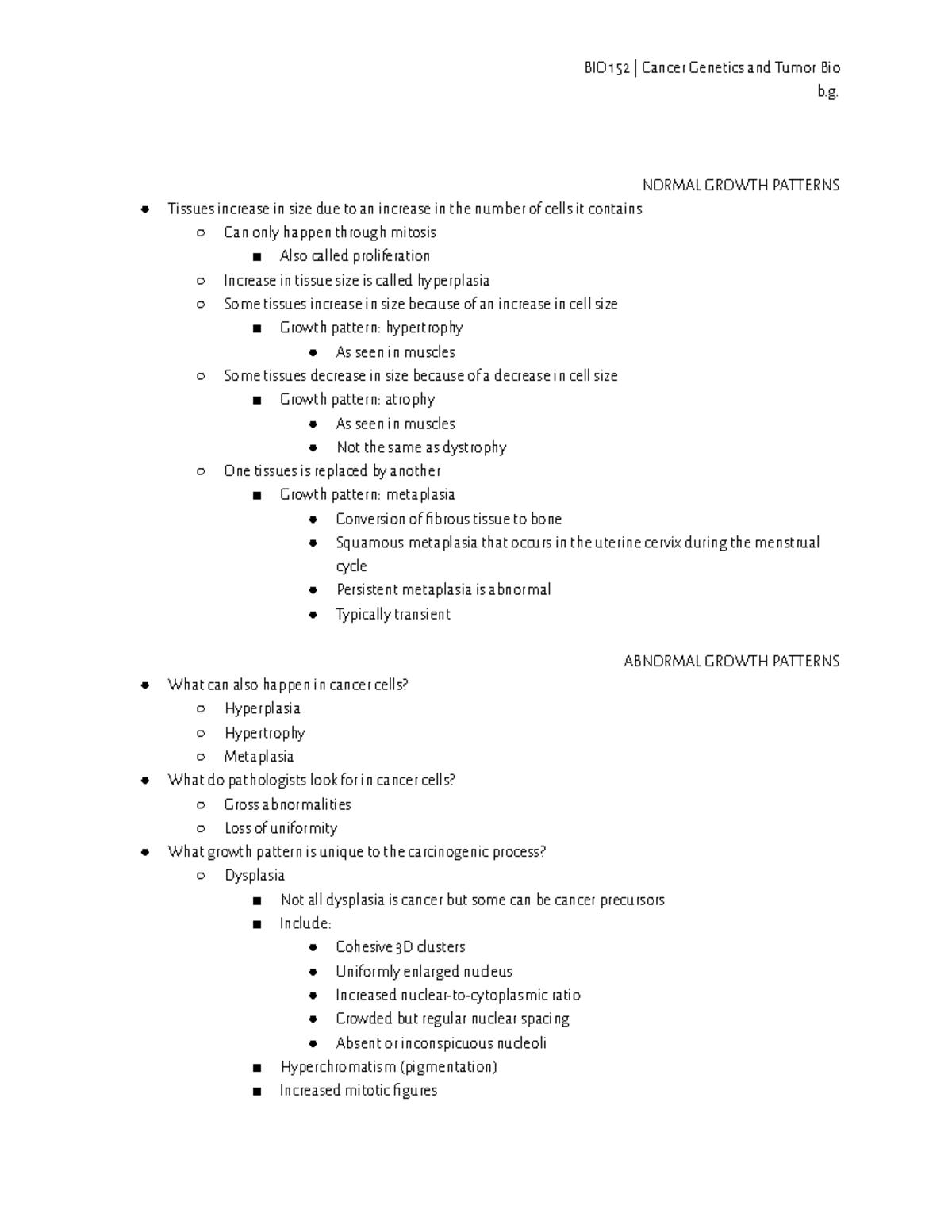 bio-152-cell-growth-notes-bio-152-cancer-genetics-and-tumor-bio-b