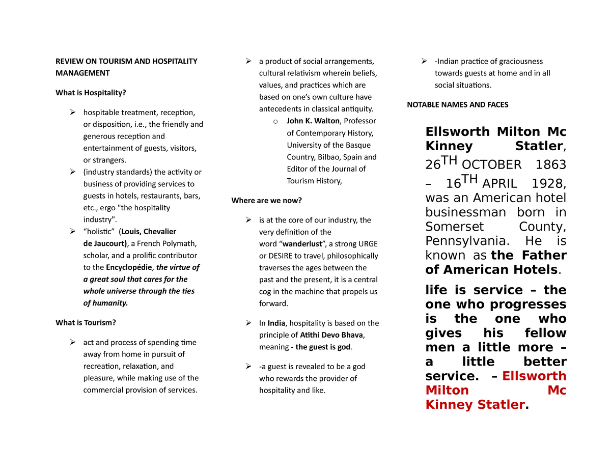 hospitality-management-2-review-on-tourism-and-hospitality-management