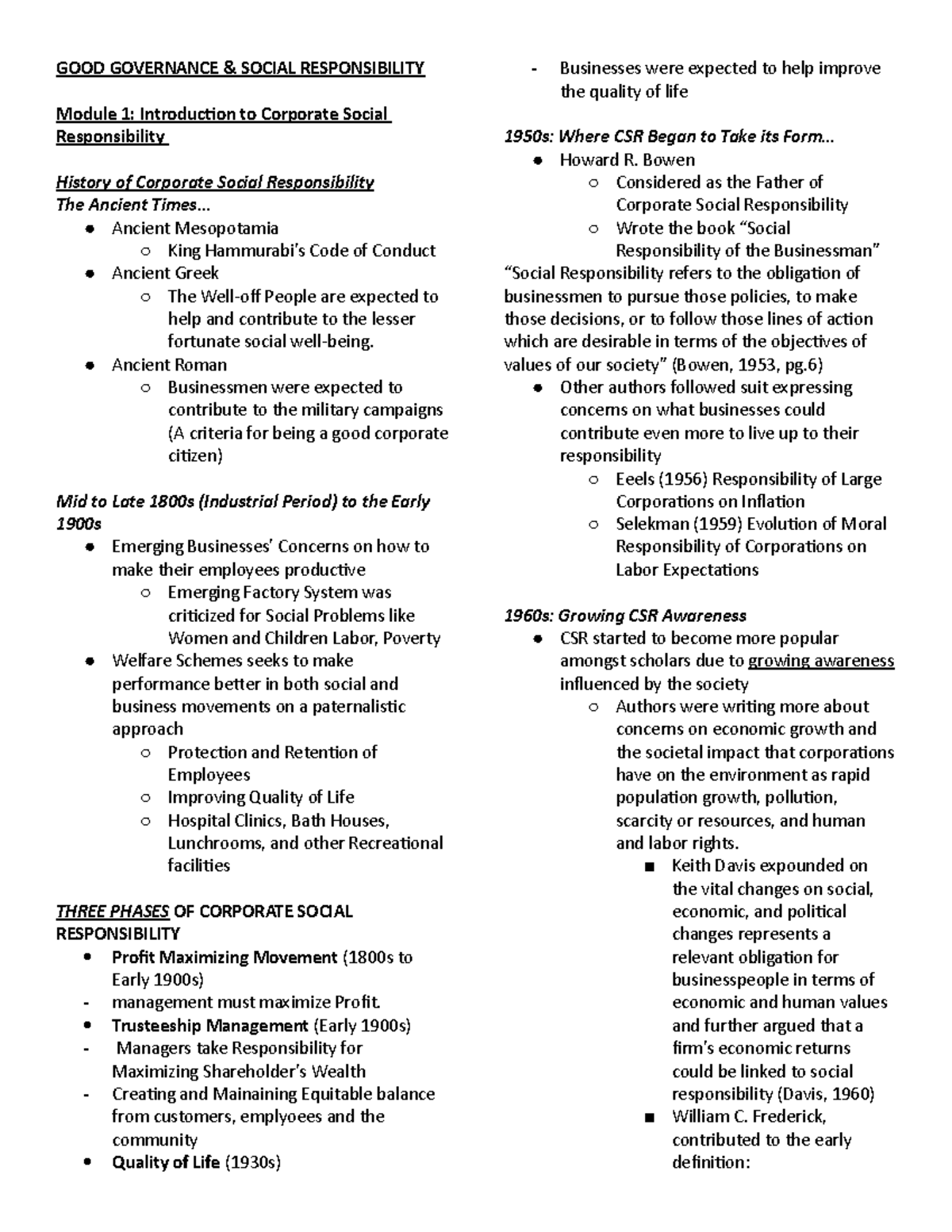 good-governance-social-responsibility-module-summary-good