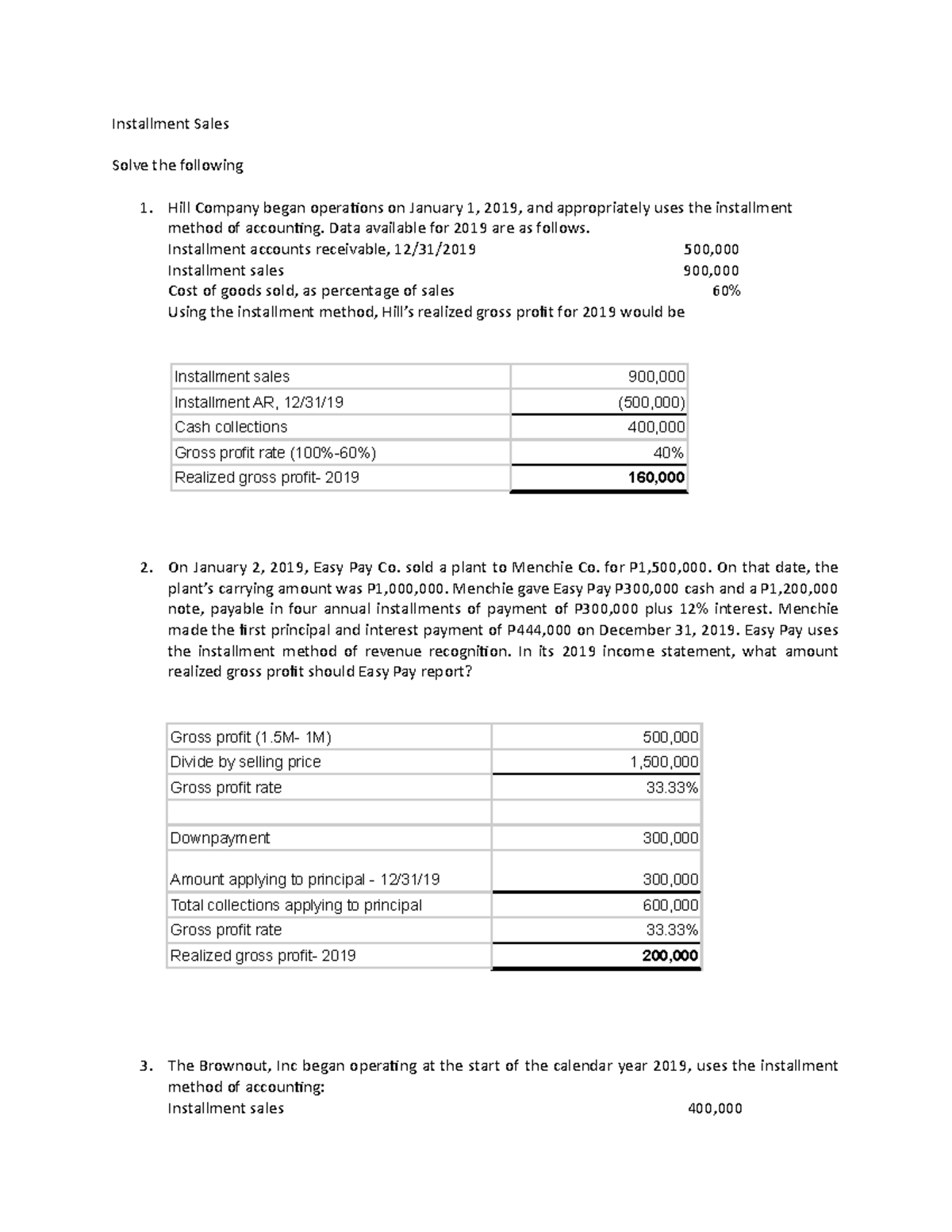 installment-sales-sample-problems-installment-sales-solve-the