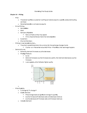 Chapter 14- Pricing Concepts For Capturing Value - Pricing Concepts For ...