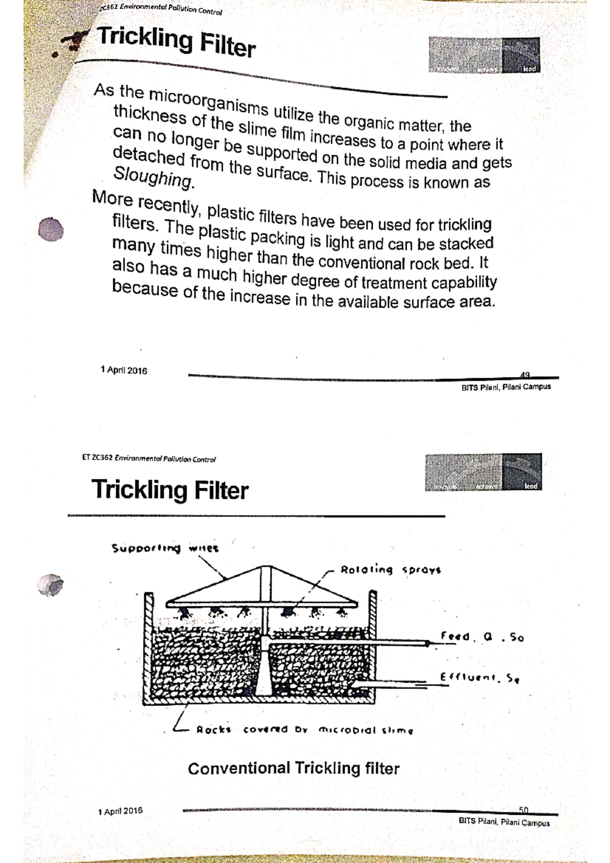 Waste water treatment 2 Engineering Materials Studocu