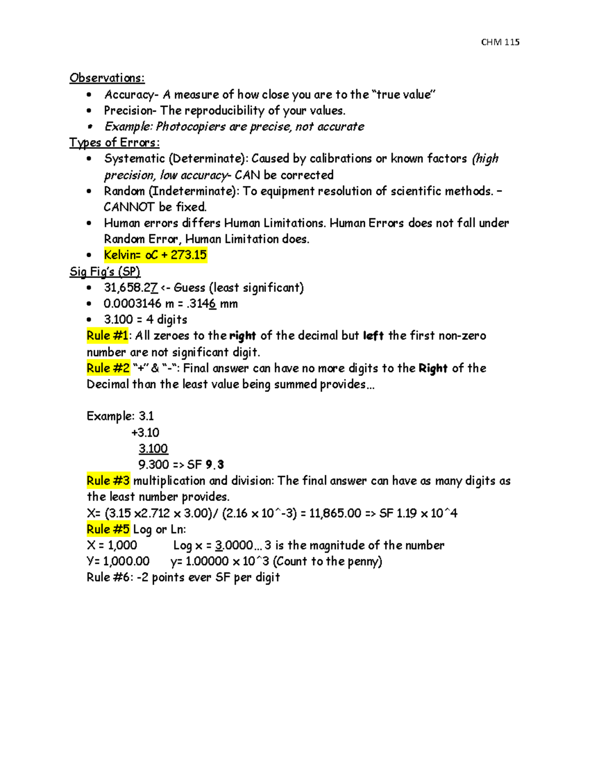 lecture-notes-1-chm-115-observations-accuracy-a-measure-of-how