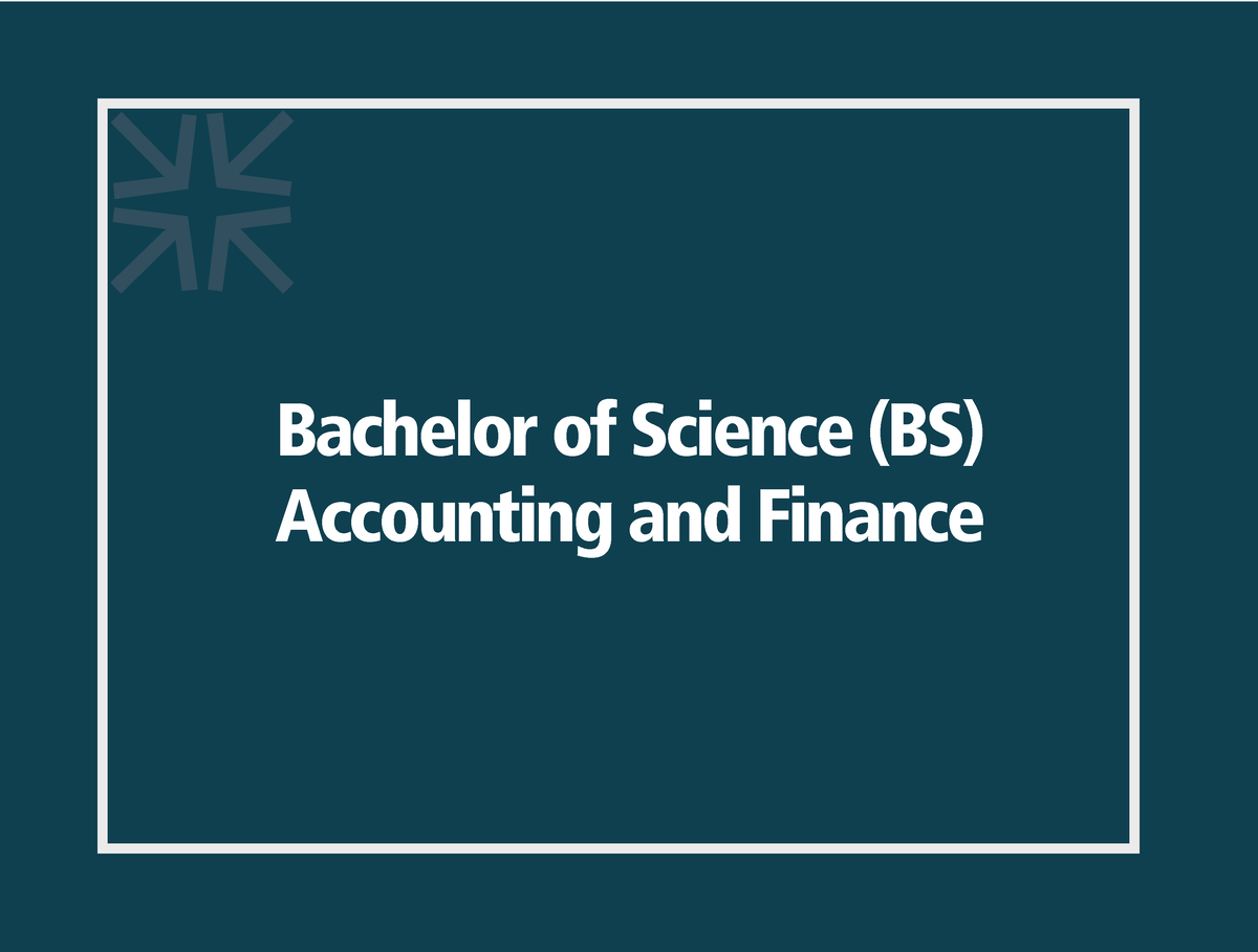 Bs ACF 2021 22 Bachelor Of Science BS Accounting And Finance   Thumb 1200 909 