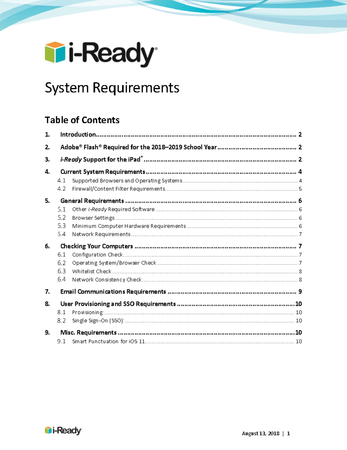 IReady System Requirements System Requirements Studocu