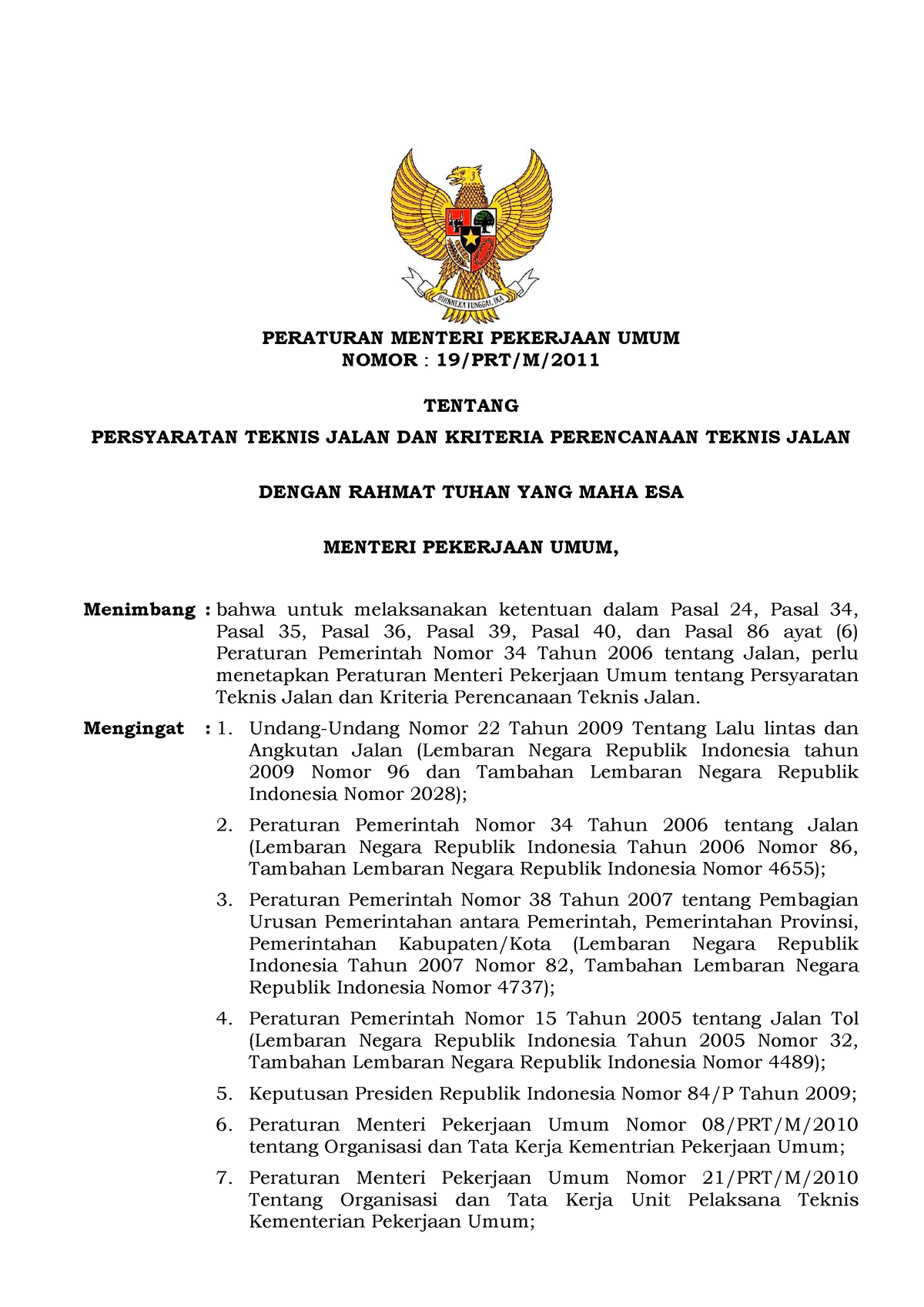 Permen PU 19-2011 - Peraturan Tentang Bangunan Gedung - Prinsip Teknik ...