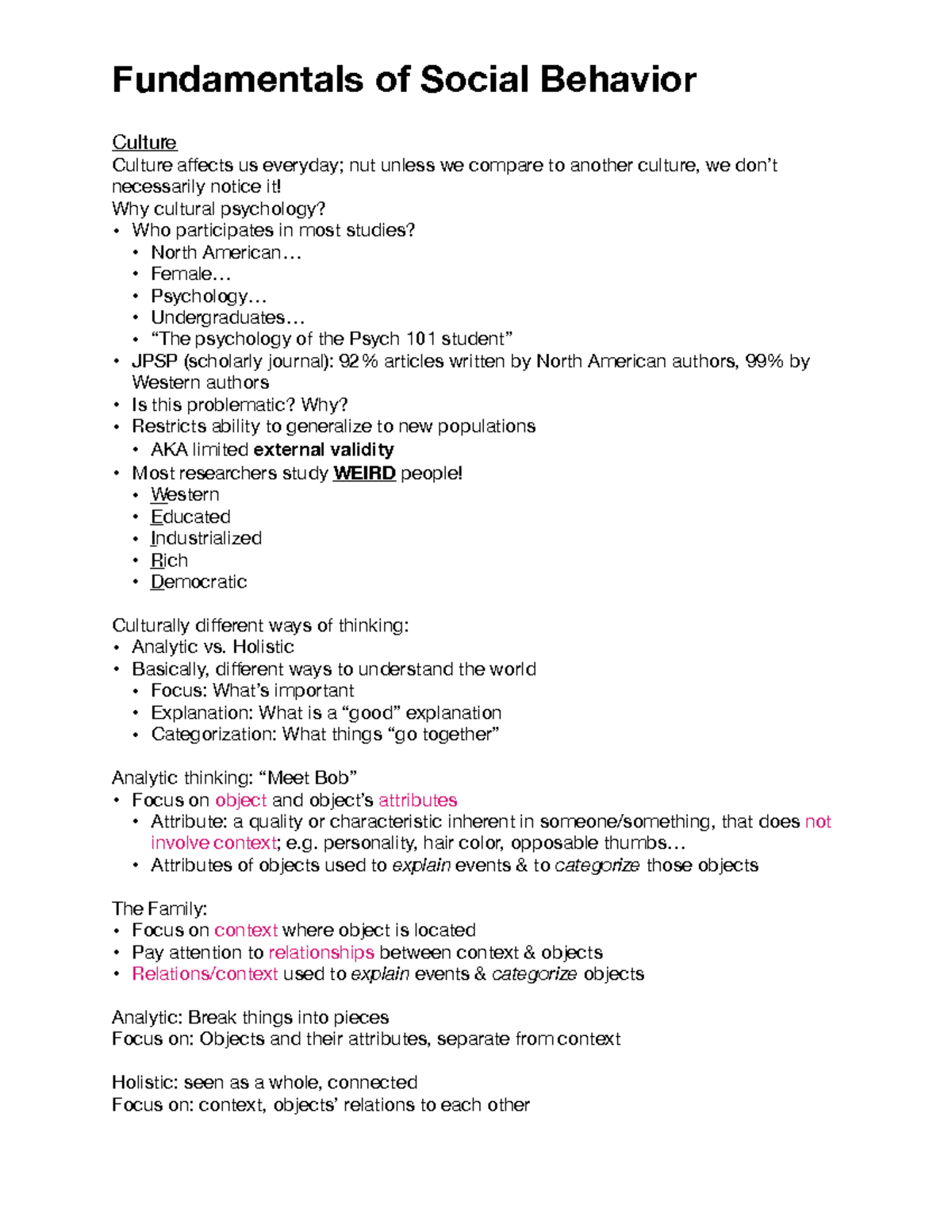 ch-2-fundamentals-of-social-behavior-fundamentals-of-social-behavior