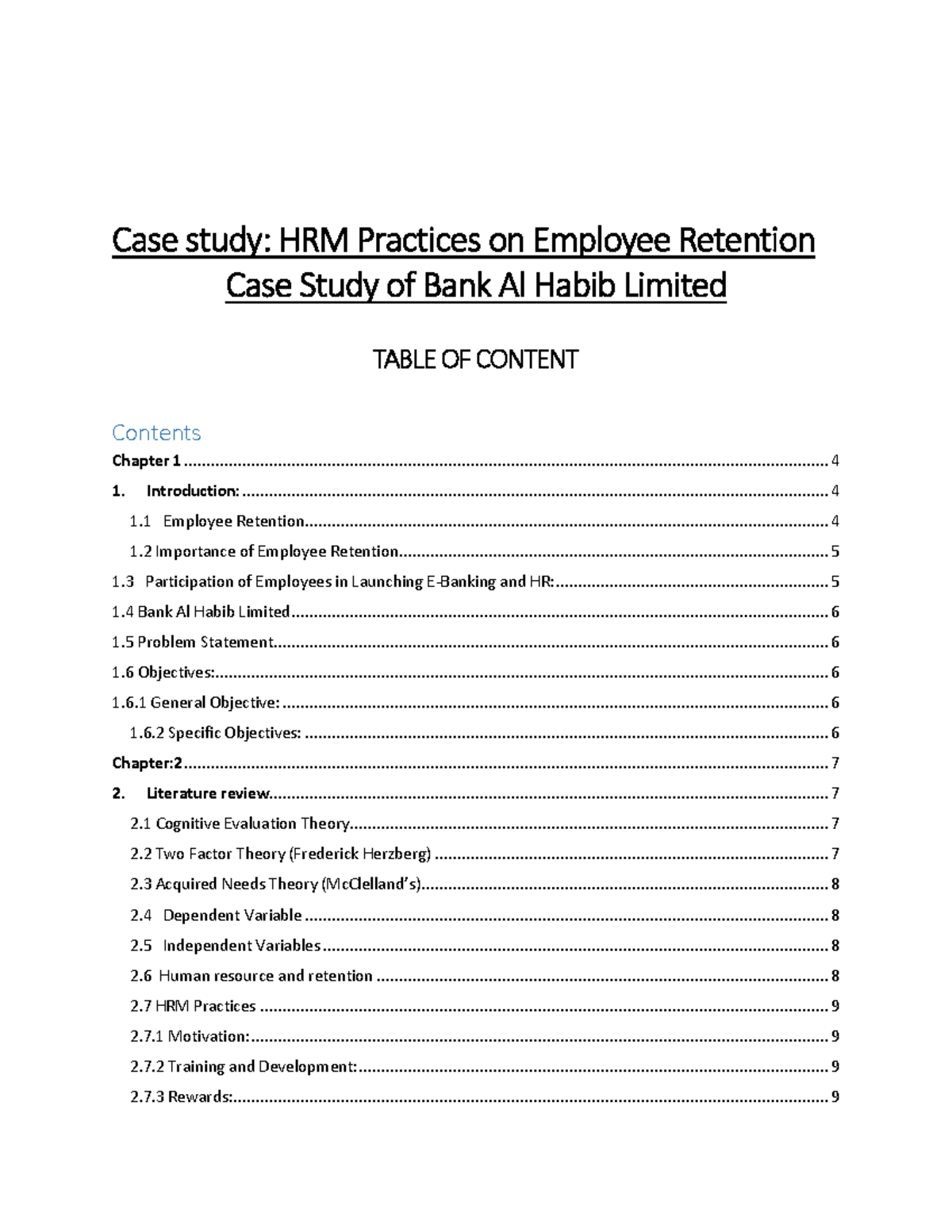 case study on employee benefits