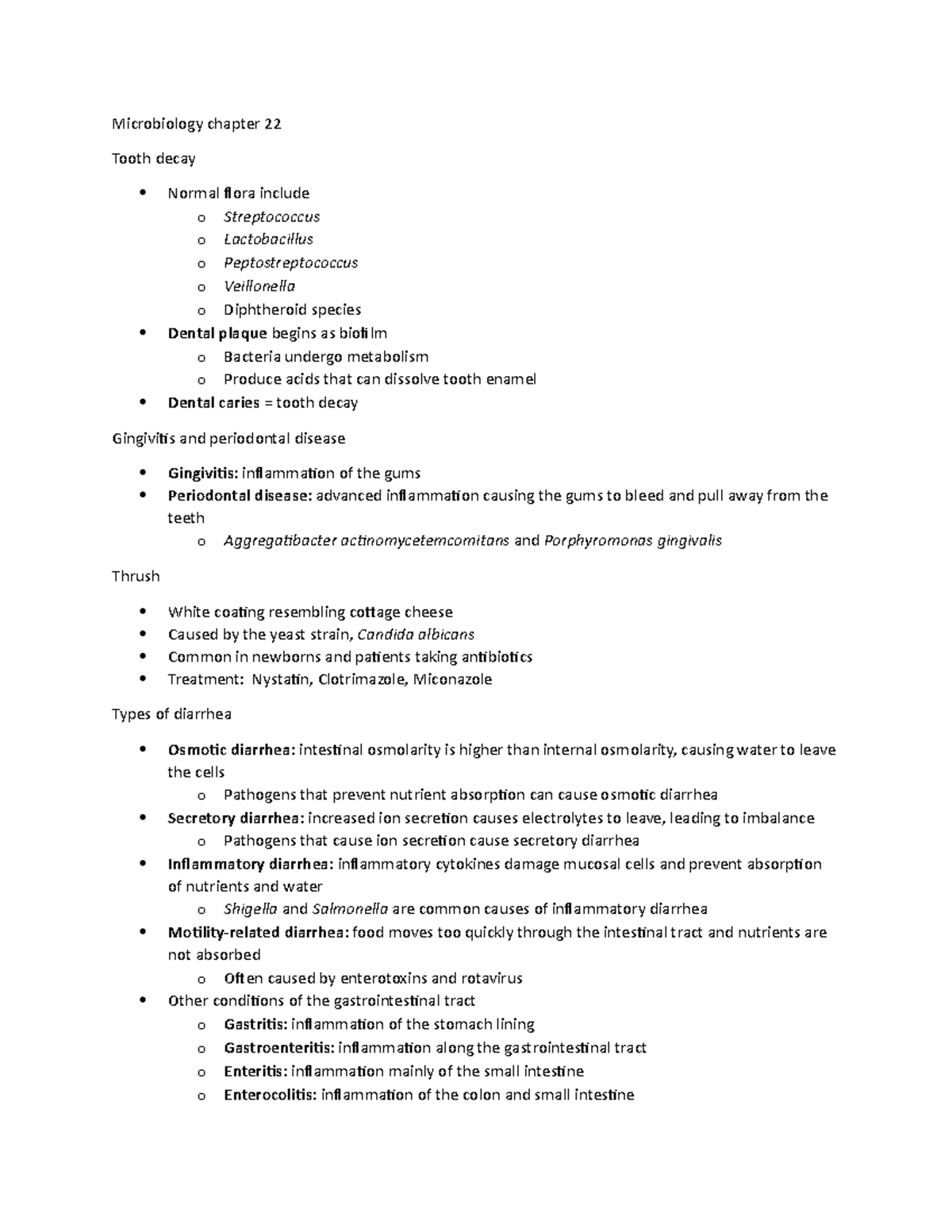 Microbiology chapter 22 - dif) o Gram-positive, endospore-forming ...