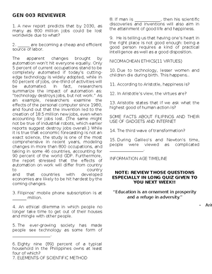 GEN 003 Lesson 7 STS SAS - soft copy pdf - Student Activity Sheet ...
