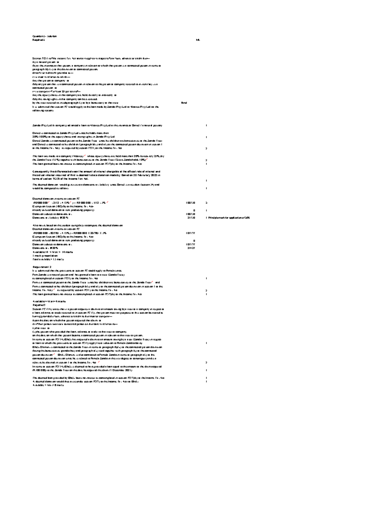 Week 10 Class Example 2022 Main Exam P1 Question 1 240417 110041 ...