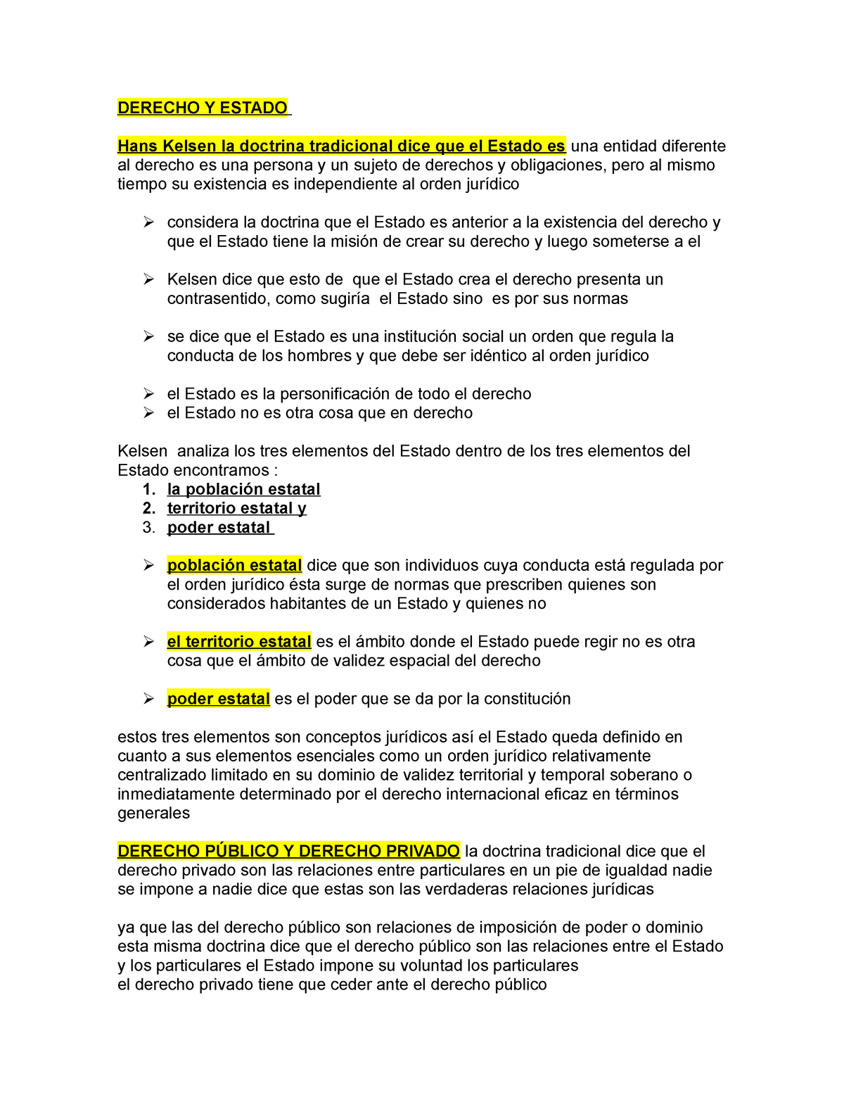 Derecho Y Estado Hans Kelsen Derecho Y Estado Hans Kelsen La Doctrina Tradicional Dice Que El 9773