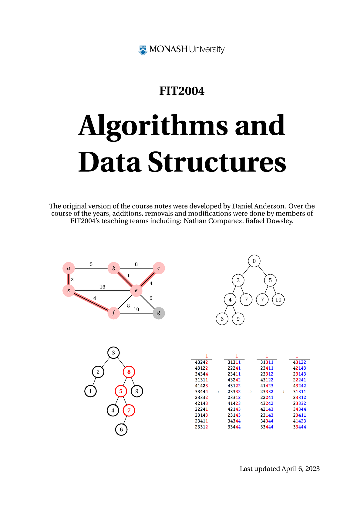 Notes - FIT Algorithms And Data Structures The Original Version Of The ...