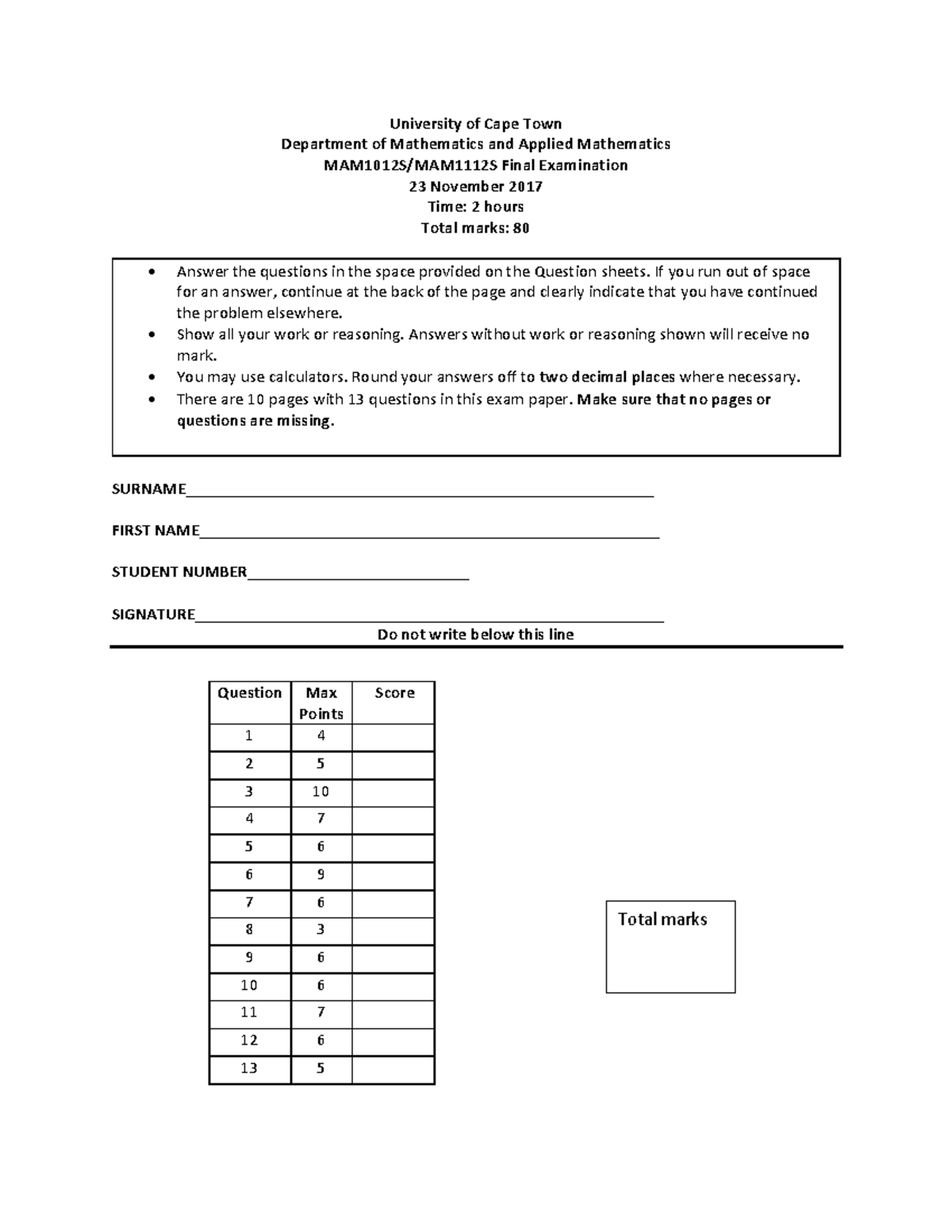 mam1112s-exam-november-2017-university-of-cape-town-department-of